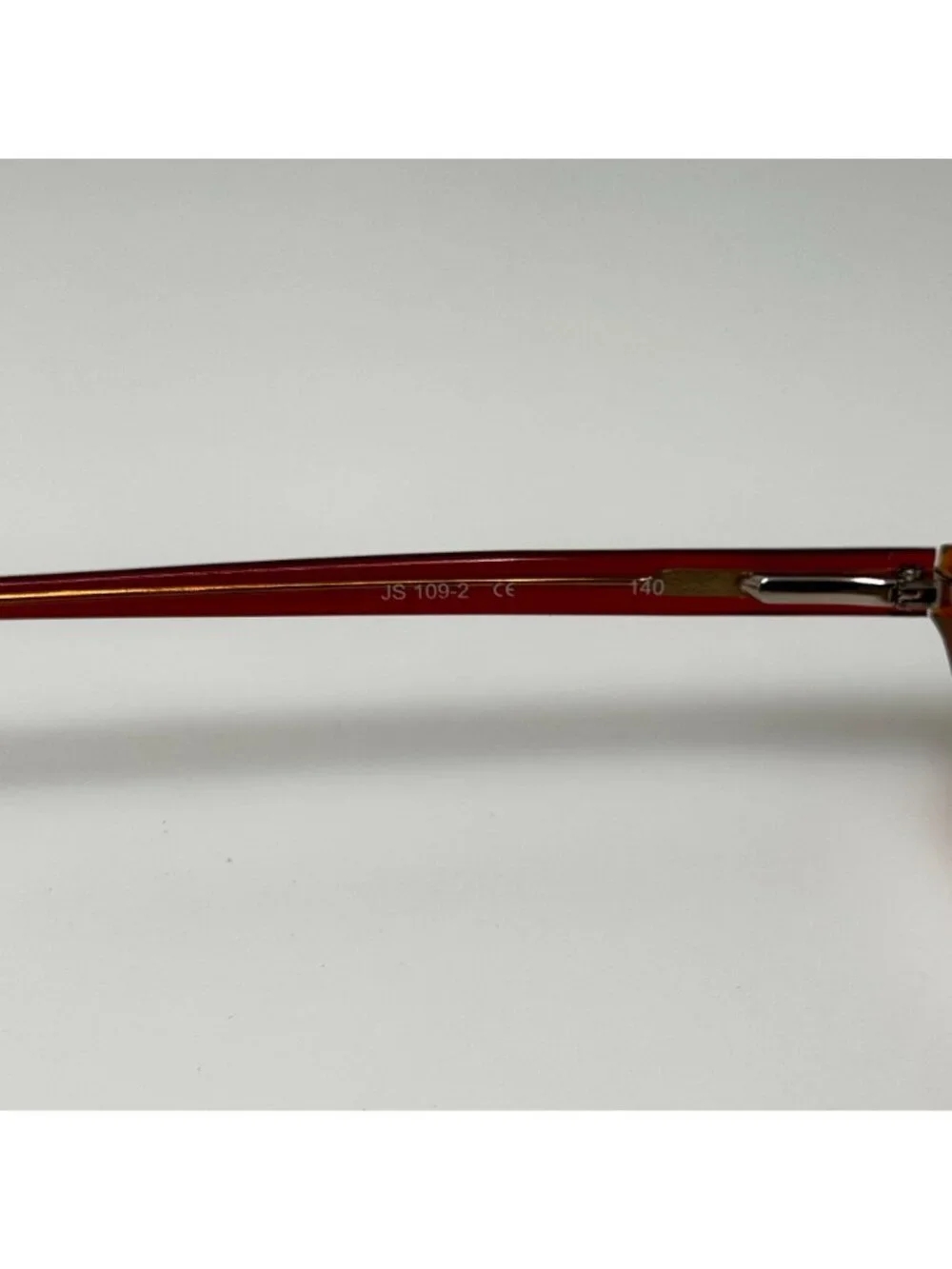 Jill Stuart JS 109-2 Burgundy Gold Eyeglasses Eye Glasses Frames 49-16-140